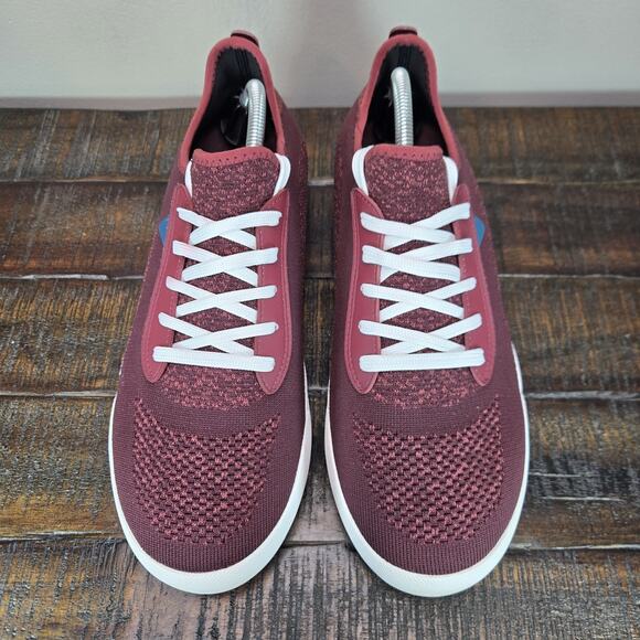 Vessi Weekend 1.5 Mens Size 10 Waterproof Shoes Sneakers Mahogany Red White main image 11